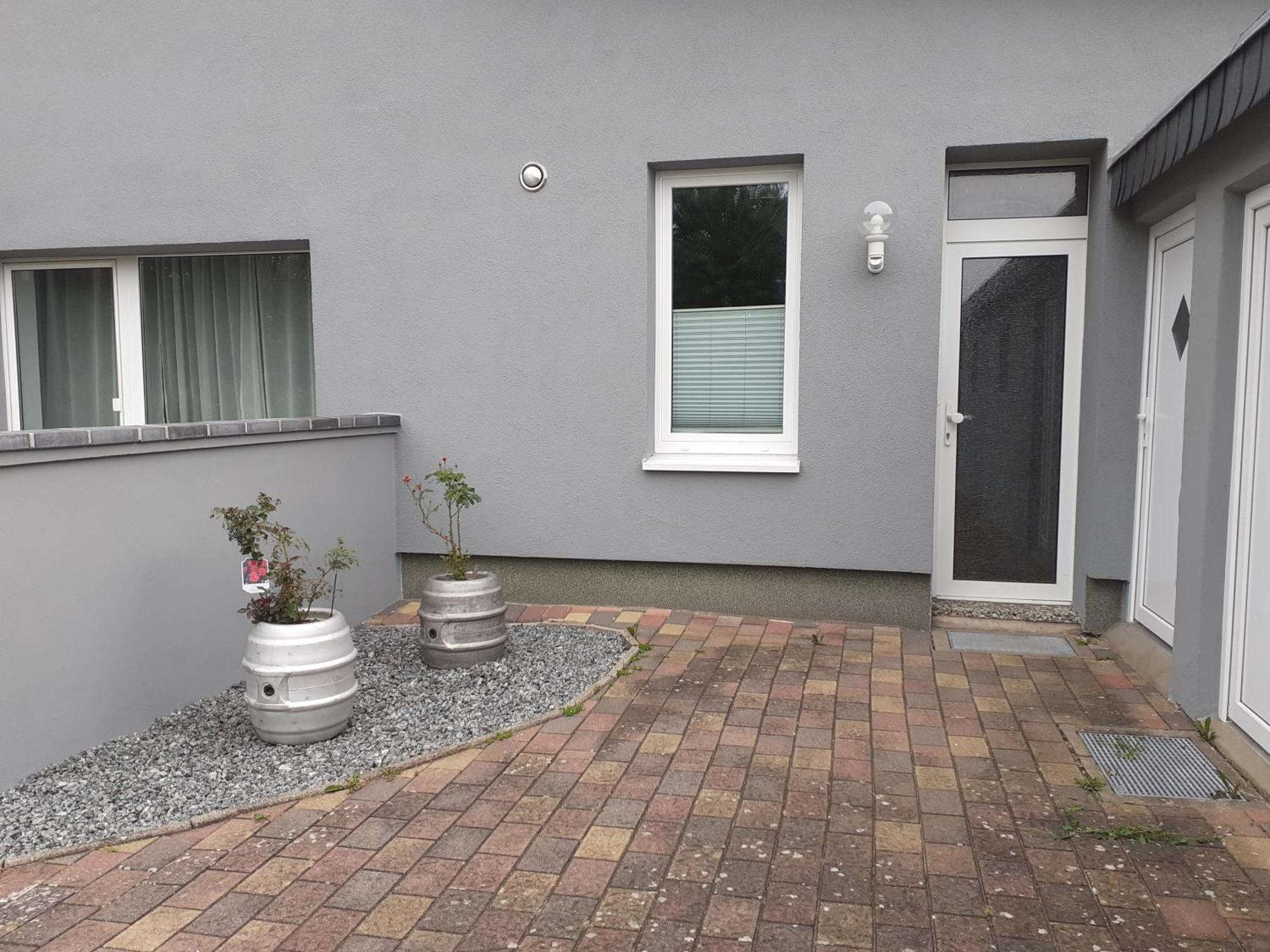 Erdgeschoss-Appartement Mit Seeblick Ahrensbok Exterior foto